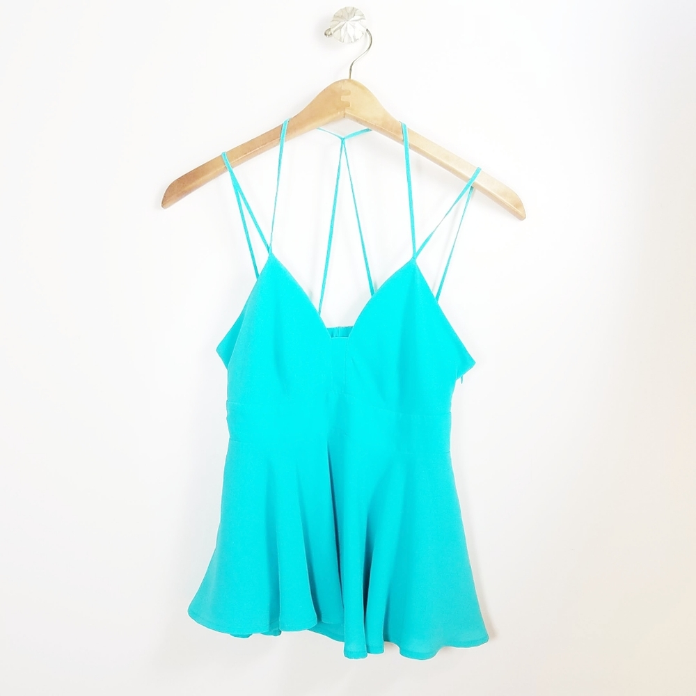 EXPRESS spaghetti strap sleeveless blouse XSMALL